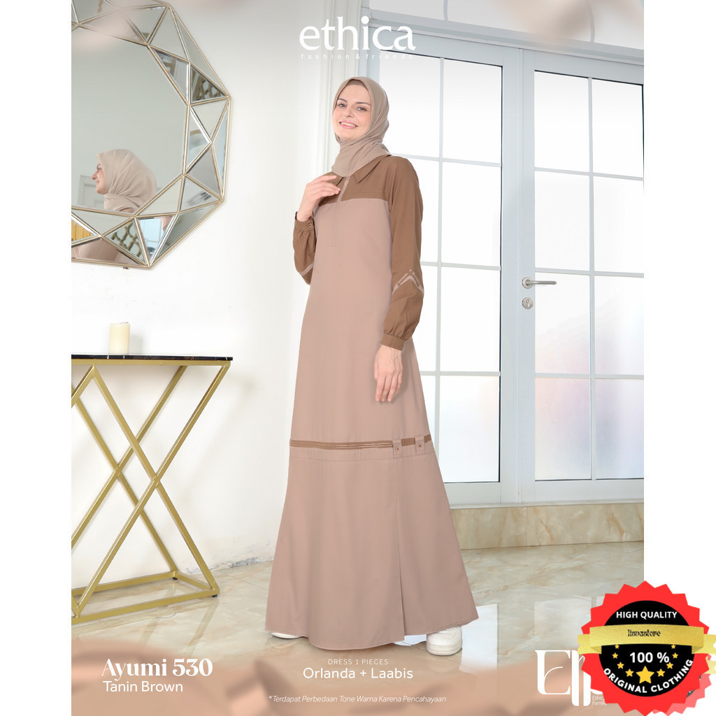 Ethica Sarimbit Couple Series Gamis Ethica Terbaru 2025 Ayumi 530