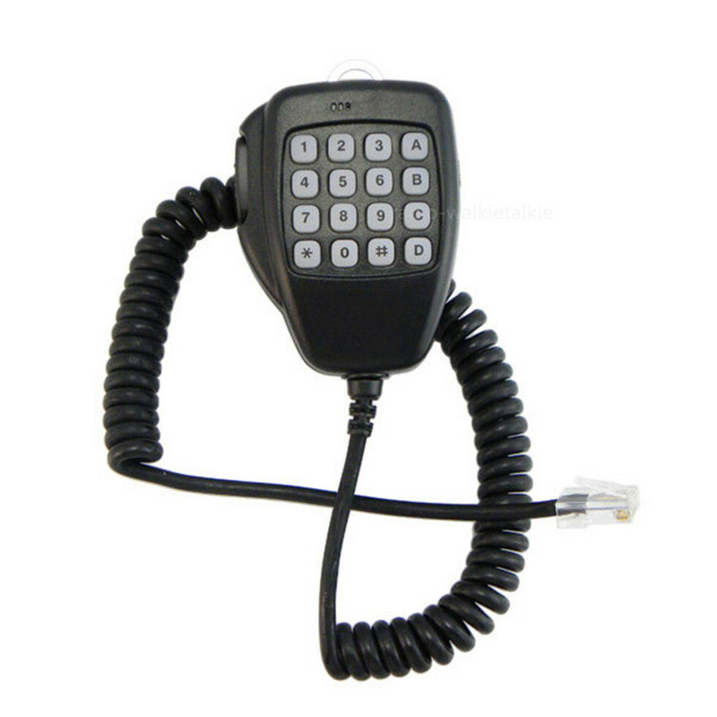ICOM HM-118N 8-Pin DTMF Hand Speaker PTT Mic Microphone for IC-706 IC-706MKII IC-208H IC-2100H IC-22