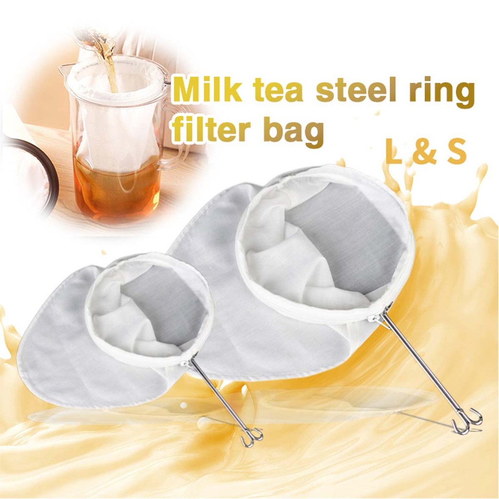 [S/L] Kain Thai Tea Saringan Serbaguna Kain Saringan Susu Kedelai Teh Jamu Herbal Yoghurt Teh Tarik 