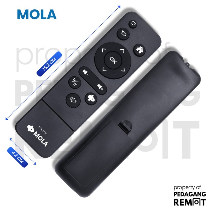 IRE-Remote STB Polytron Mola TV PDB-M11-ADL / Remot Set Top Box Mola TV