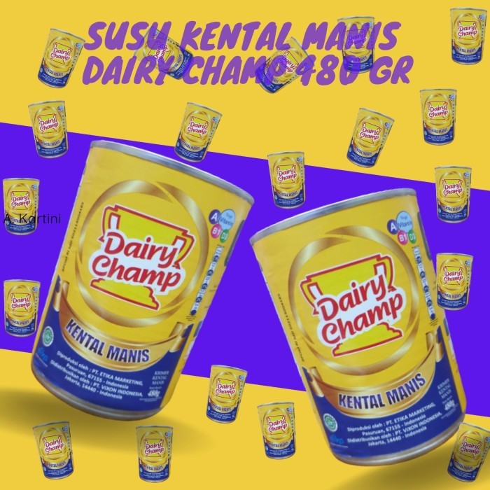 

susu kental manis dairy champ 480 gr Termurah