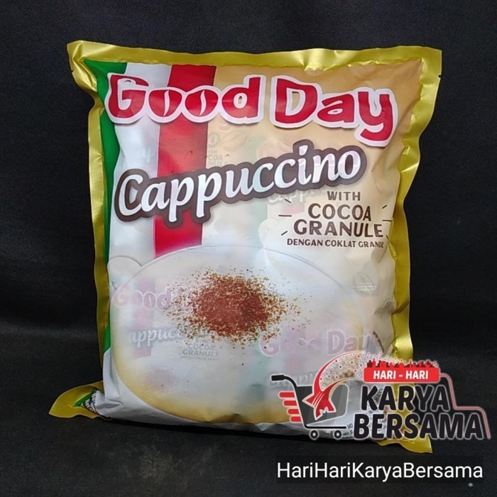 

MINUMAN BUBUK GOOD DAY CAPPUCCINO BAG 30 SACHET X 25GR