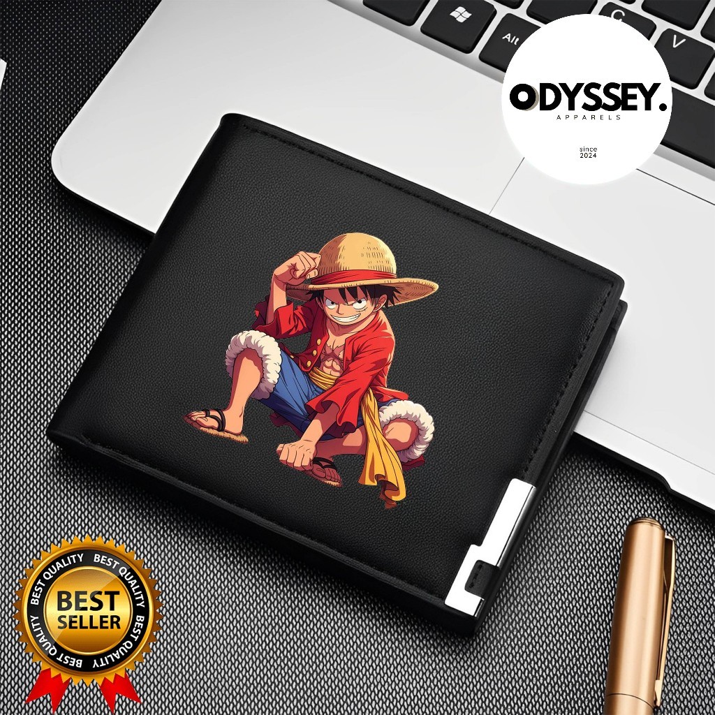 Dompet Lipat Pria ONE PIECE Dompet Luffy