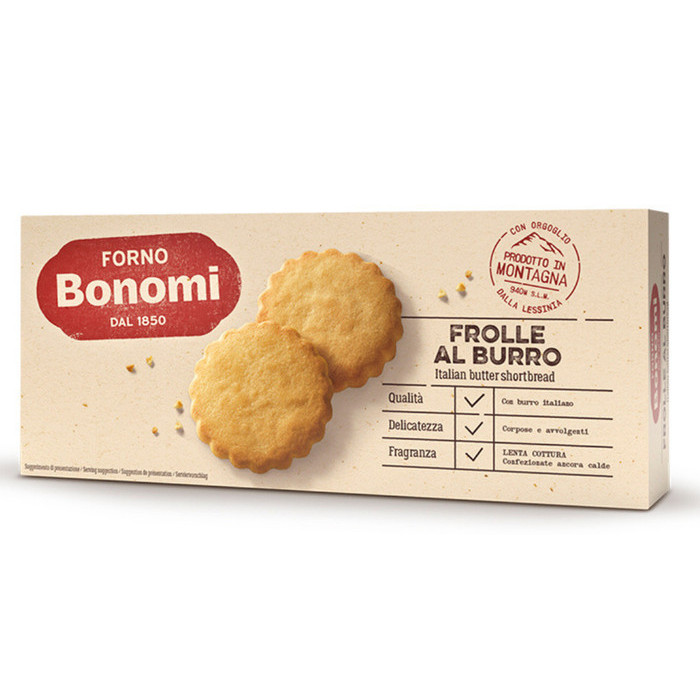 

Forno Bonomi Italian Butter - Shorbread Round 150 gr