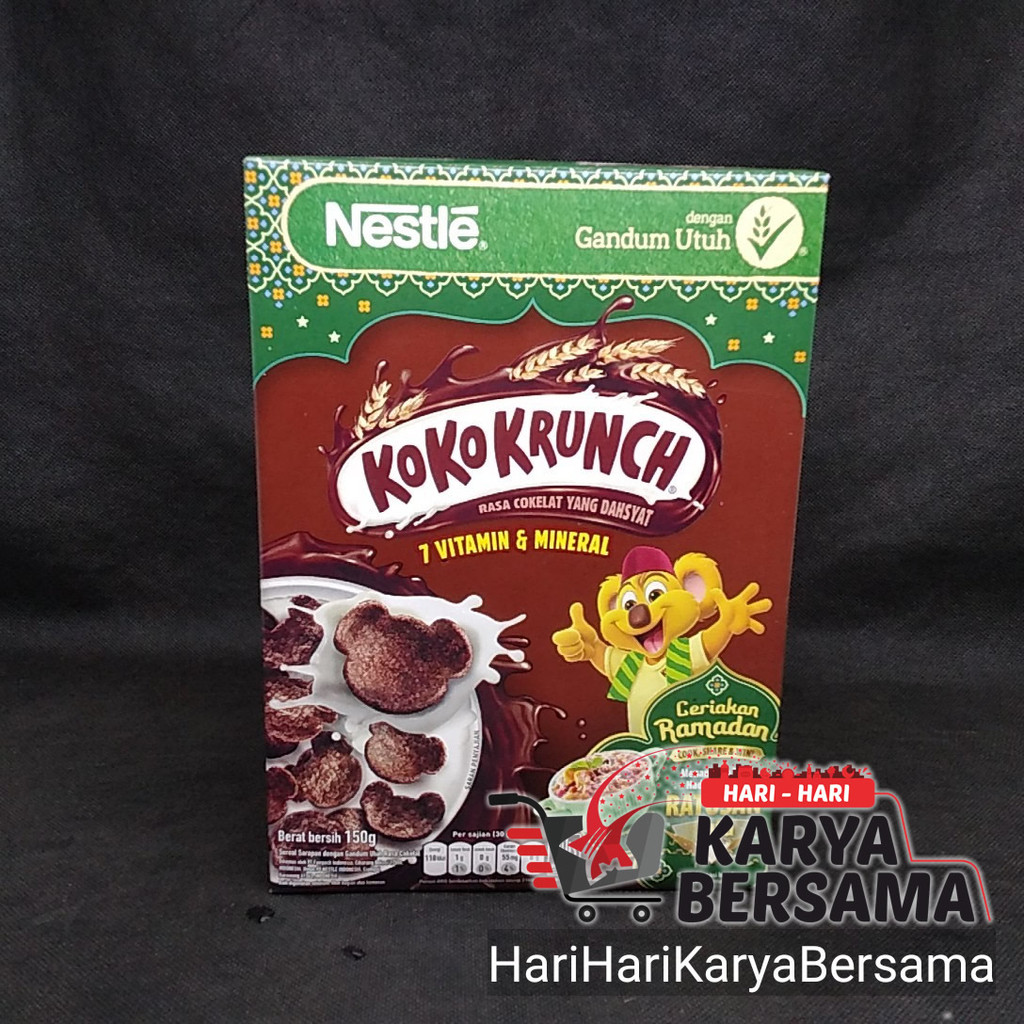 

MENU SARAPAN SEREAL NESTLE KOKO KRUNCH CEREAL 150GR