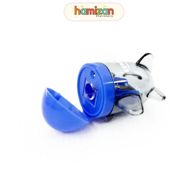 

( 1 pcs ) Rautan Kerukan Pencil Sharpener Serutan Peruncing model Pesawat Sp-92P Kenko / Sharperner / Rautan Pesawat Kenko Sp-92P Murah Berkualitas
