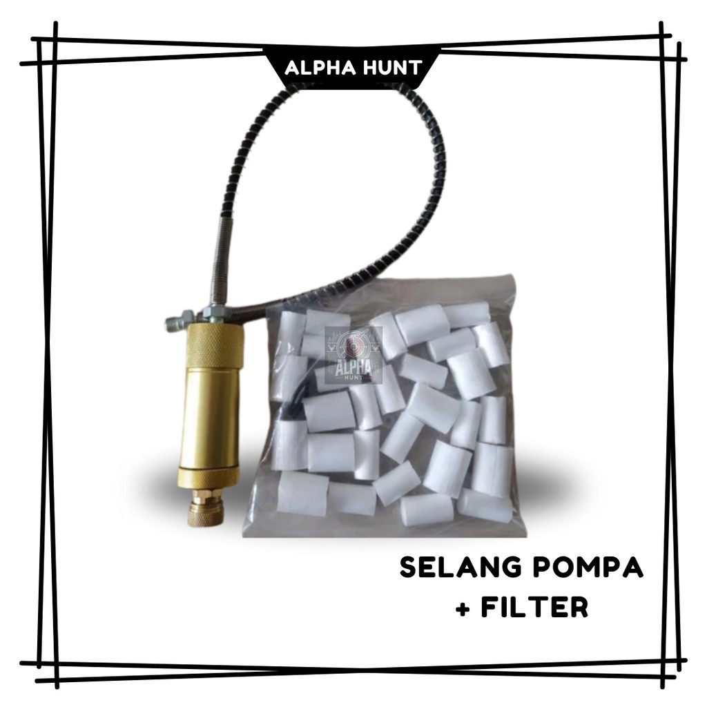 Selang + Filter PCP, Selang Pompa PCP, Selang PCP, Selang Kompresor PCP