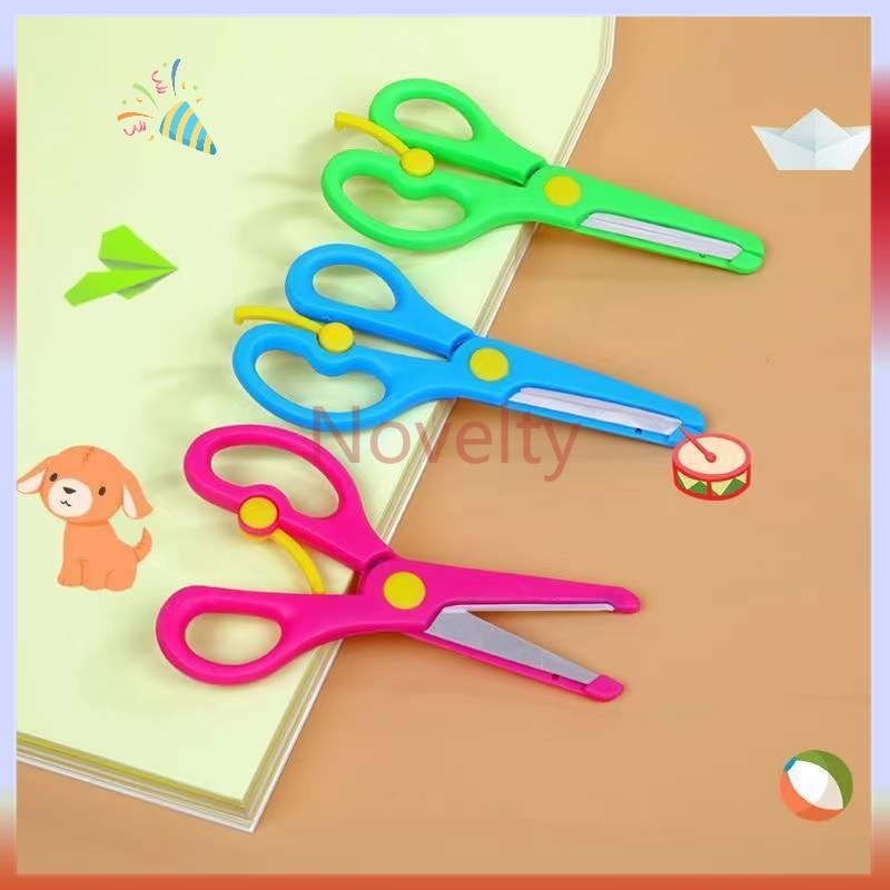 

Novelty Gunting anak/gunting pengaman anak/gunting mini/gunting kertas
