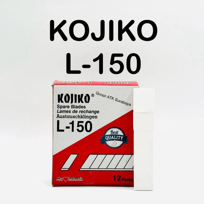

( StaLand ) ISI CUTTER VANCO KOJIKO L-150 / Refill / Pisau Cutter VANCO KOJIKO Besar L-150 / L150