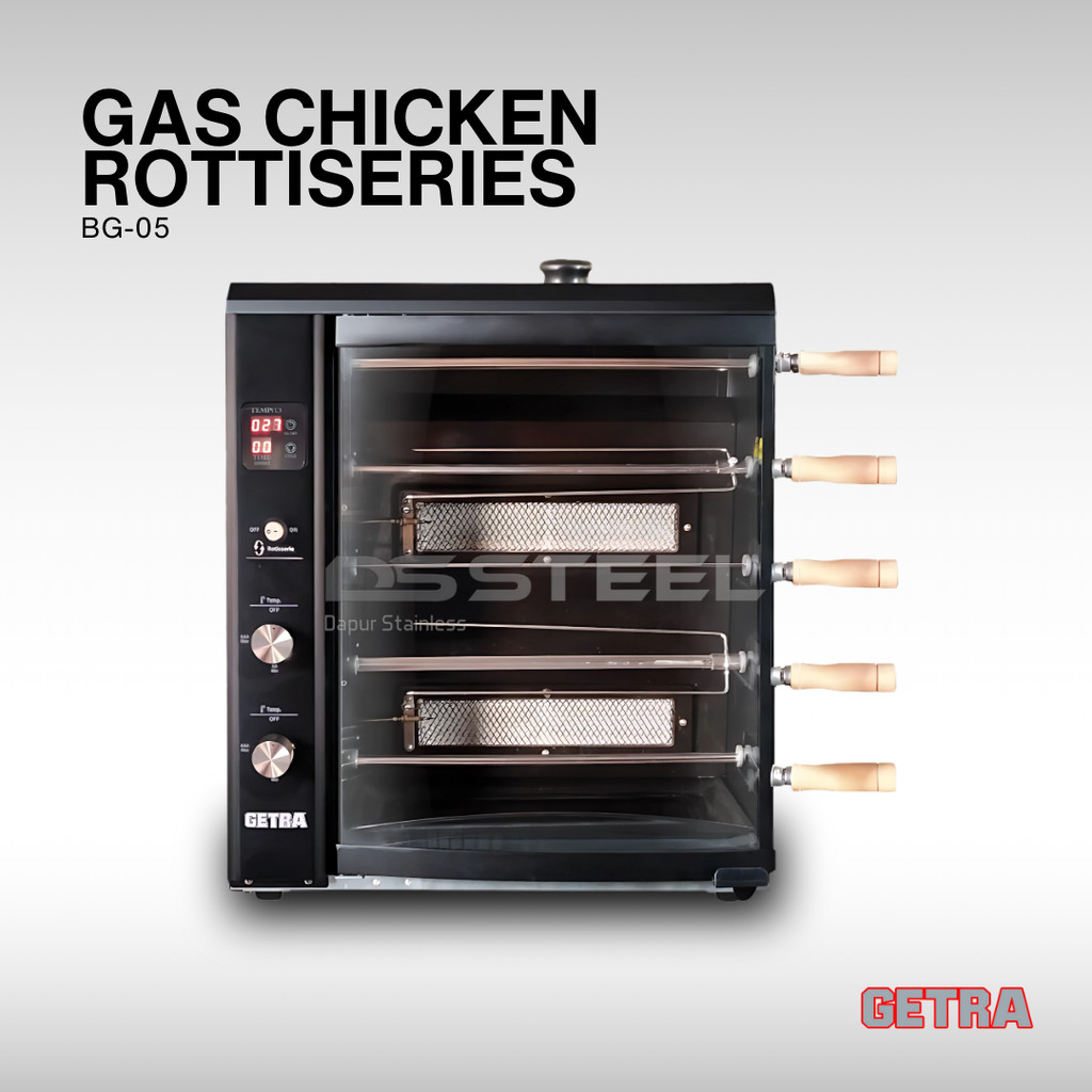 GAS CHICKEN ROTTISERIES BG-05 Getra( OVEN PANGGANGAN AYAM/BEBEK)/Oven