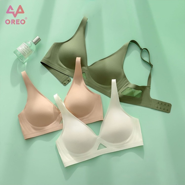 OREO [3PCS] -633- Bra Seamless Kait Belakang Tanpa Kawat Sport Bra/ BH Zero Feel Bralette / BH Pakai