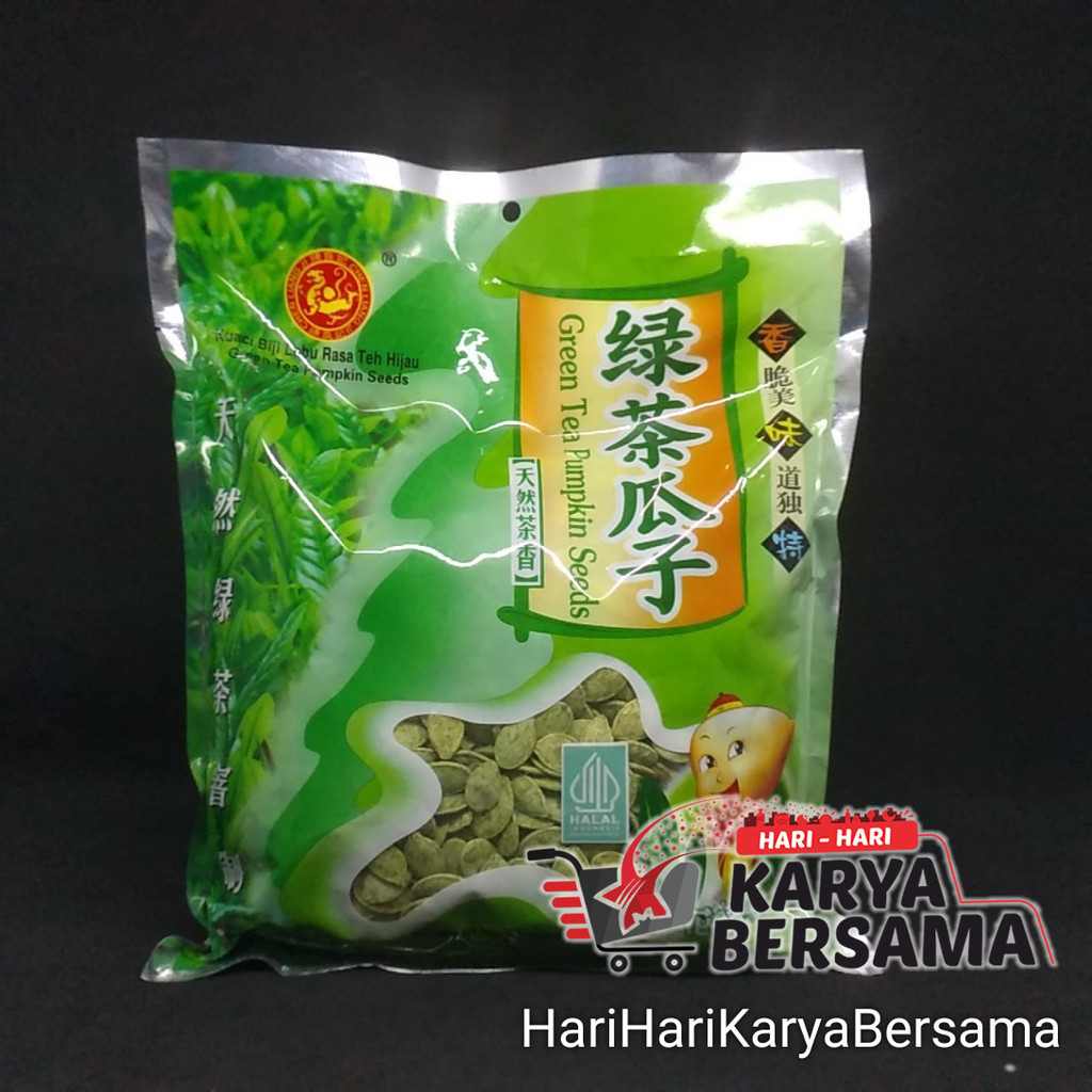 

KUACI BIJI LABU GREEN TEA PUMPKIN SEEDS 1KG