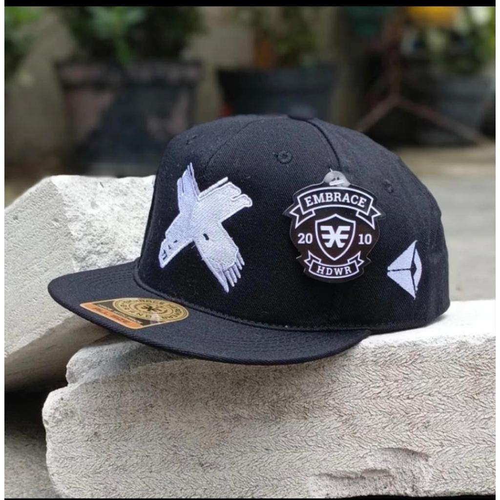 Topi Snapback Hip-Hop Pria Casual Print Dewasa / topi cowok keren model kekinian