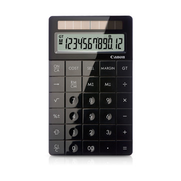 

Canon X Mark I Black Calculator - Hitam