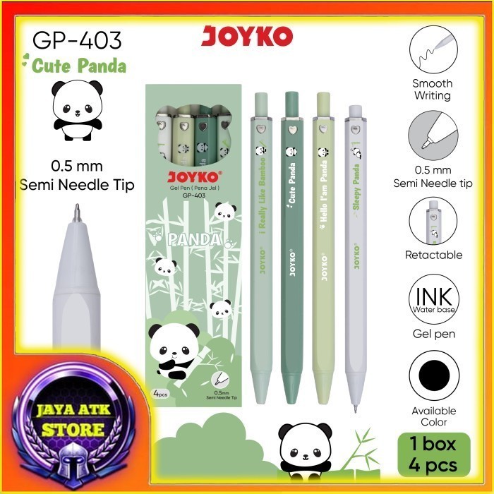 

JOYKO Gel Pen Pulpen Pena GP-403 Panda 0.5 mm