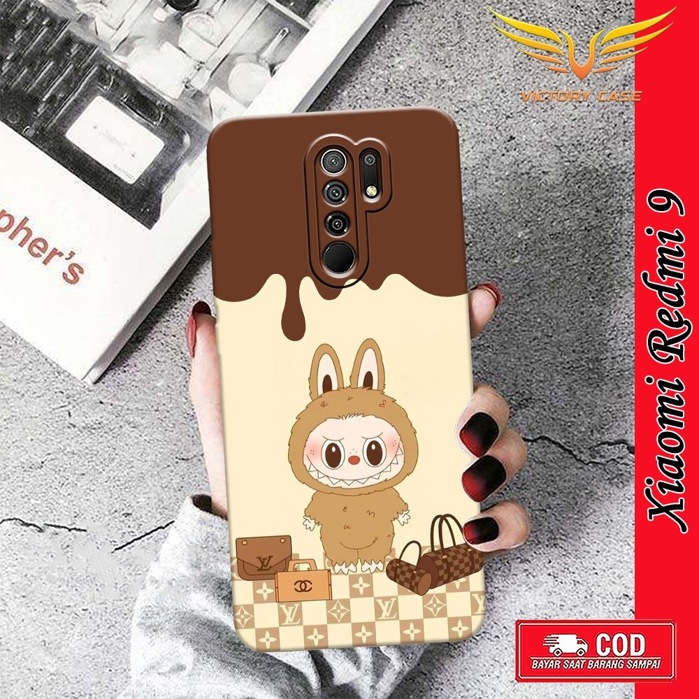New Labubu Case - Softcase Xiaomi Redmi 9 Terbaru - Case Hp Xiaomi Redmi 9 - Casing Xiaomi Redmi 9 -