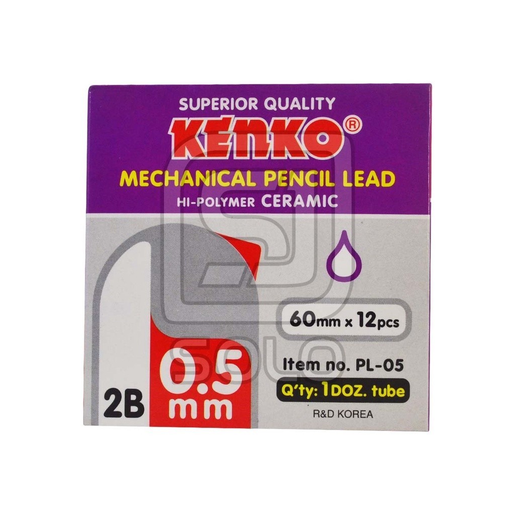 

Refill Isi Ulang Pensil Kenko 2B 0.5 mm Isi Ulang Pensil Mekanik