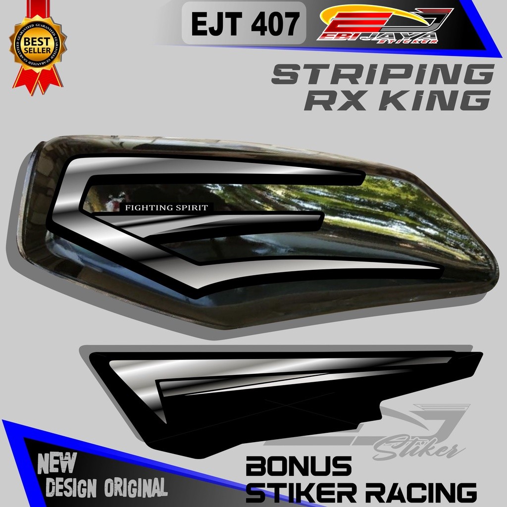 STRIPING VARIASI MOTOR RX KING RX SPESIAL KING COBRA