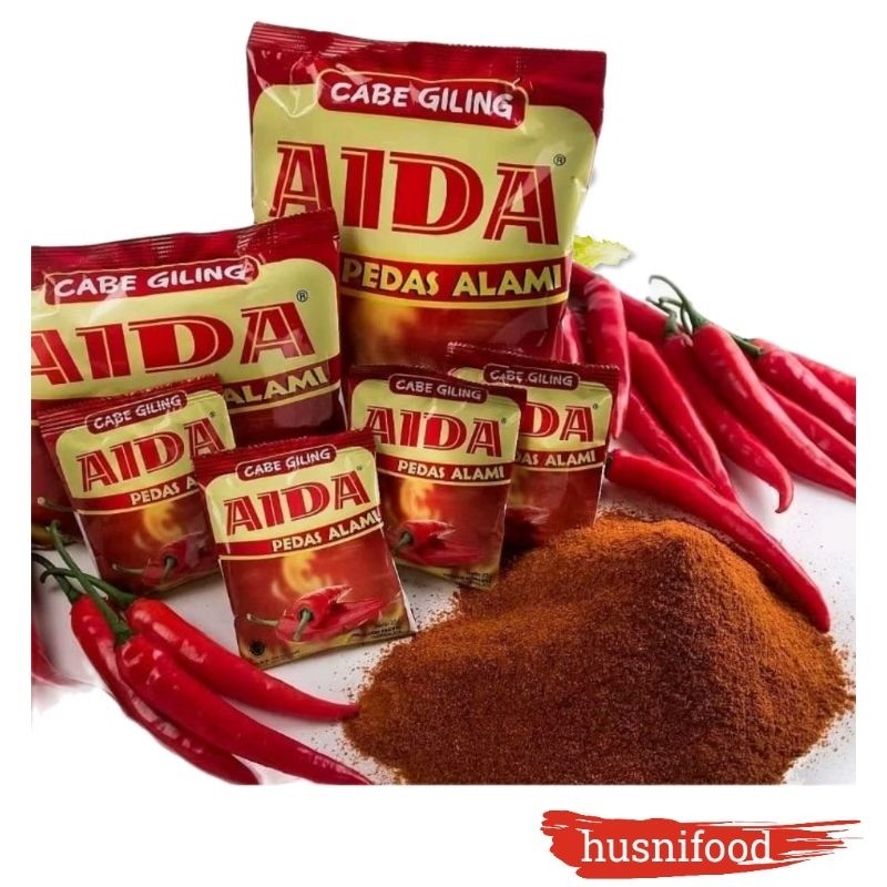 

Bumbu bubuk Cabai AIDA 250 g/500 g/1kg