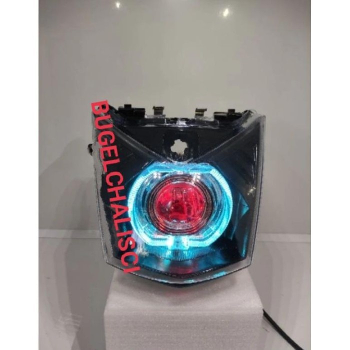 New Biled Reflektor Lampu Depan Beat Fi | Lampu Depan Beat Fi 2012 2013 2014 2015 Biled Projie dayma