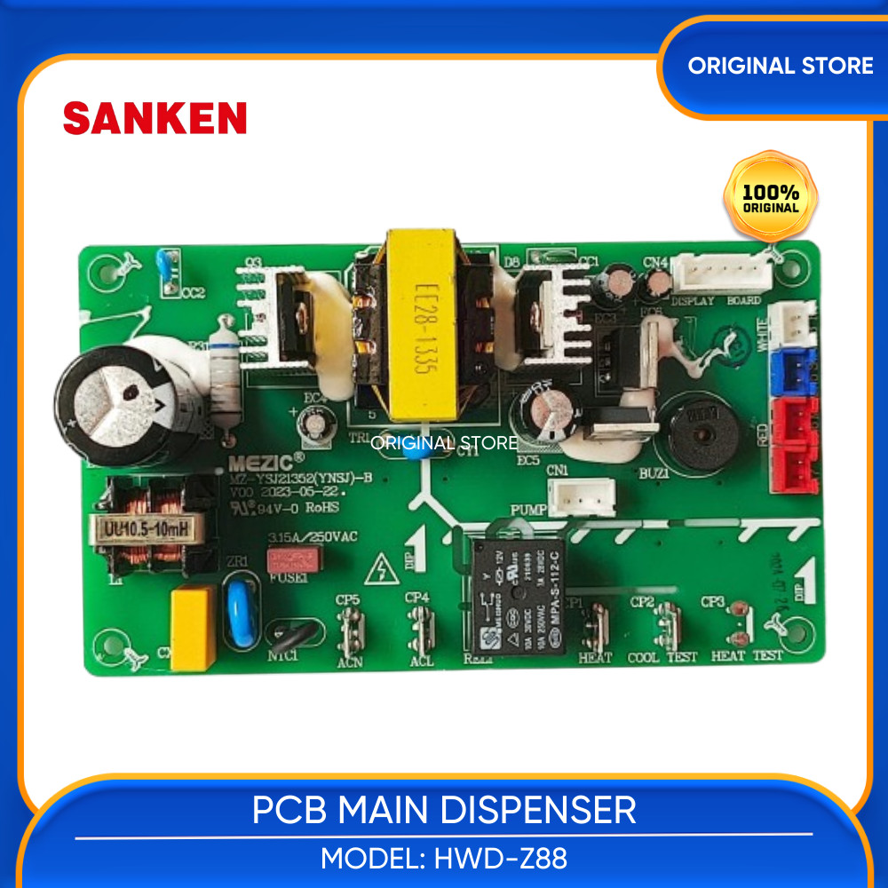 MAIN POWER PCB SANKEN HWD-Z88 HWDZ88 HWD Z88