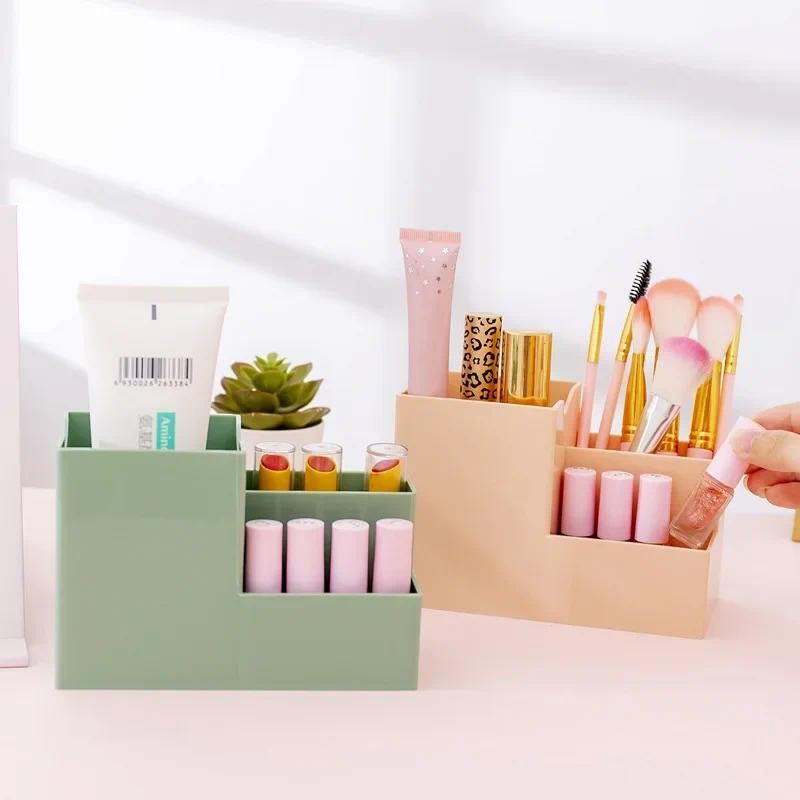 

Pen Holder Stationery Desk Organizer Accessories Large Capacity Pencil Storage Box Desktop Stand Case School Office Accessories