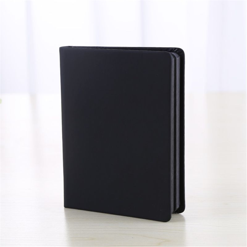 

Hardcover Notebook DIY Scrapbook Sketchbook Personal Diary 100 Sheet Black Papers A5/A6 Journal Notepad for Student Kid