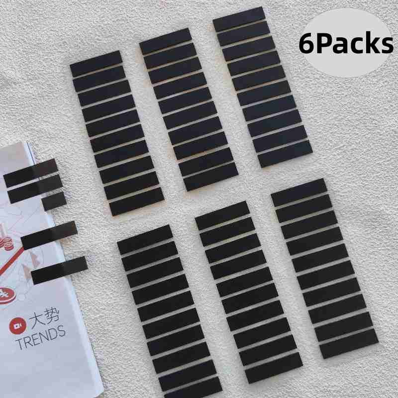 

1200 Pcs Color Stickers Notes Transparent Self-Adhesive Index Tabs Flags Sticky Note Stationery School Office Supplies