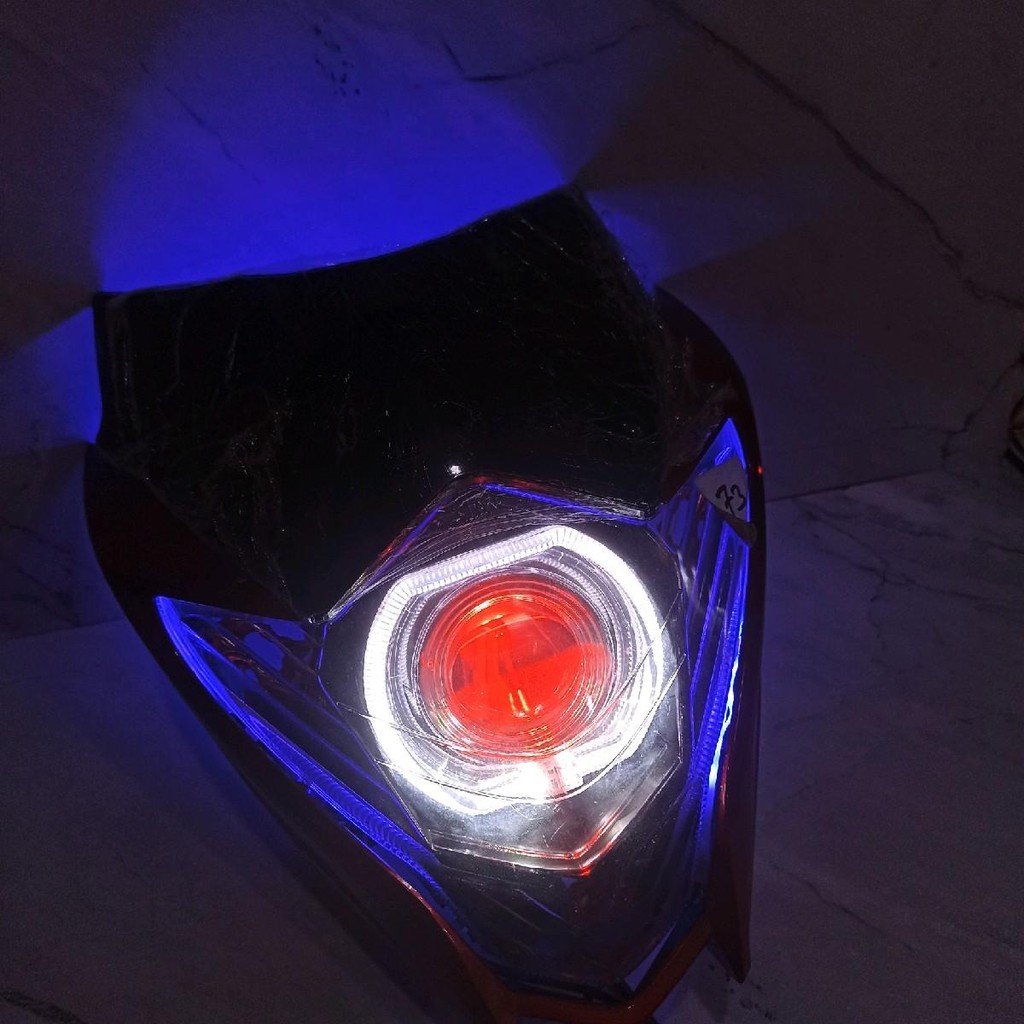 REFLEKTOR LAMPU DEPAN SATRIA FU FACELIFT PROJIE BILED ALA ALA 4inch 2013 2014 2015 2016 Costem proji