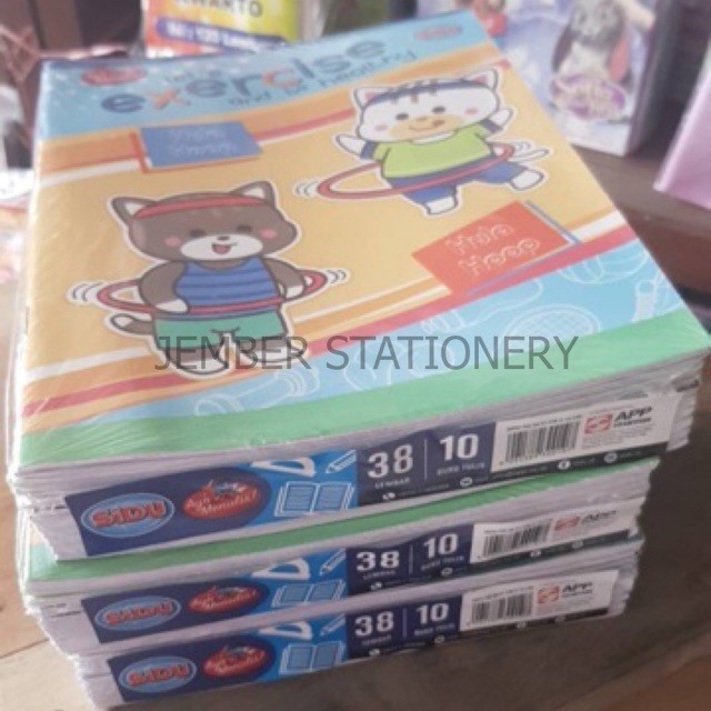

(10buku) Buku Tulis Sinar Dunia SIDU 38 Lembar