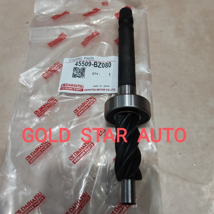 Part-Cod PINION STIR PINION STEERING DAIHATSU GRAN MAX 45509-BZ080