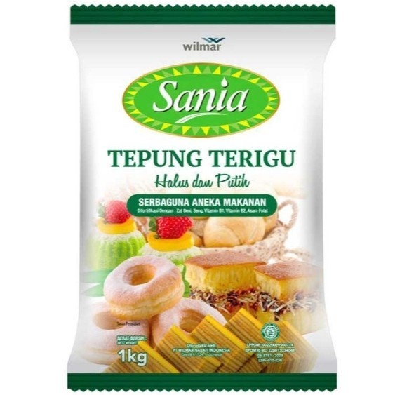 

NEW ITEM TEPUNG TERIGU SANIA SERBAGUNA 1KG BAHAN MASAK