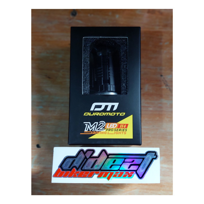 DUROMOTO M2 PRO LAMPU LED H4 PROJECTOR DUROMOTO M2 PRO 18 WATT - M2 PRO 1 SET