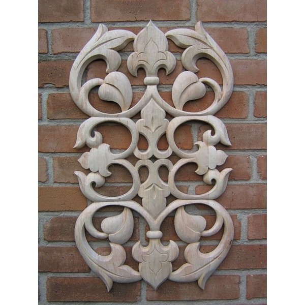 ornamen ukir jepara | tempel ornamen ukir | tempel ukir kayu jati SHP7059