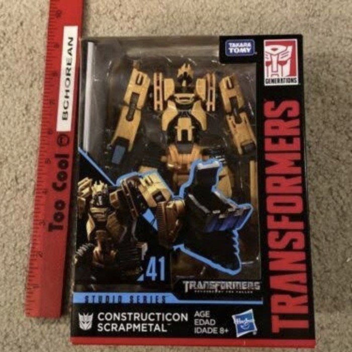 Transformers Studio Series 41 Constructicon SCRAPMETAL Original Hasbro