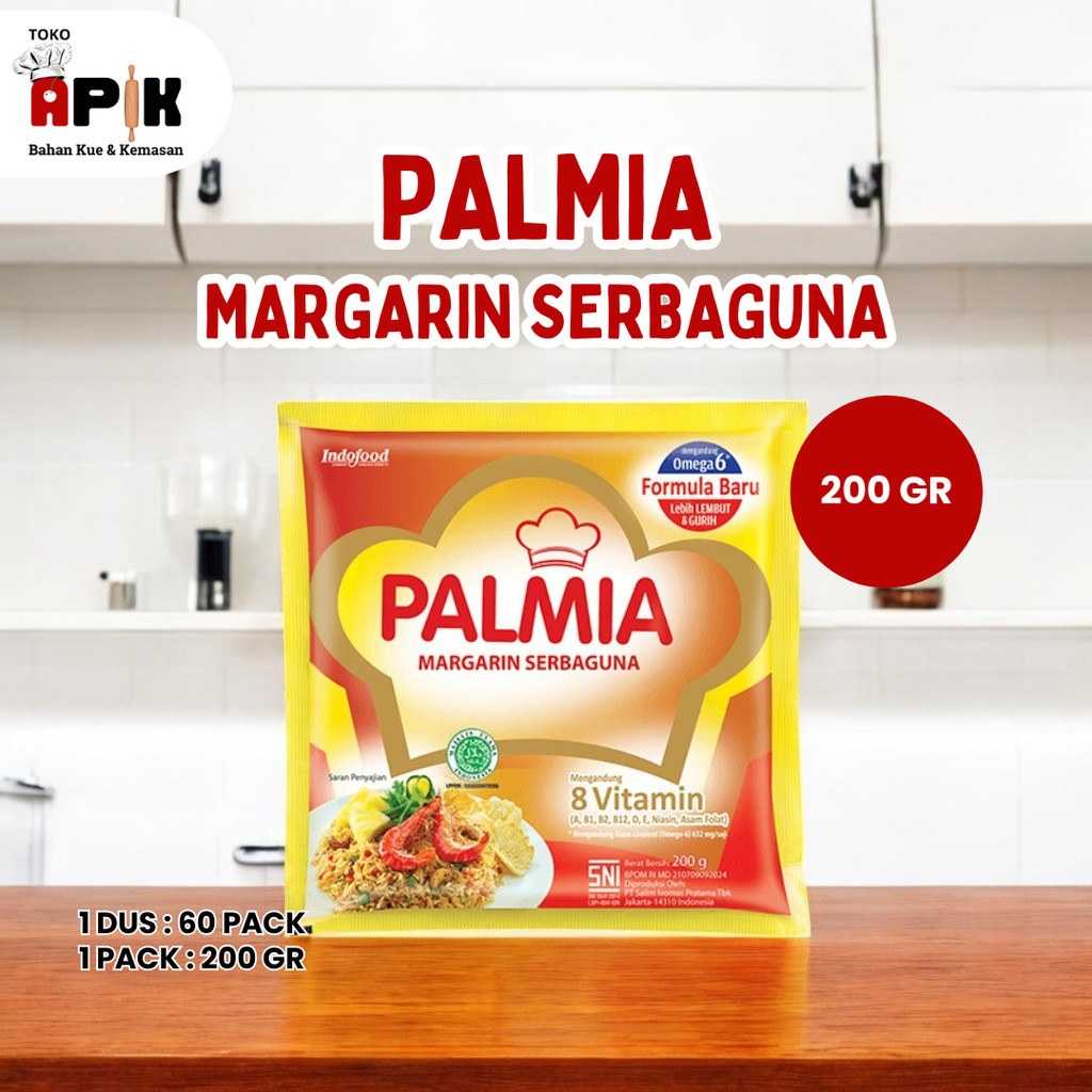 

PALMIA MARGARINE SERBAGUNA 200 GRAM