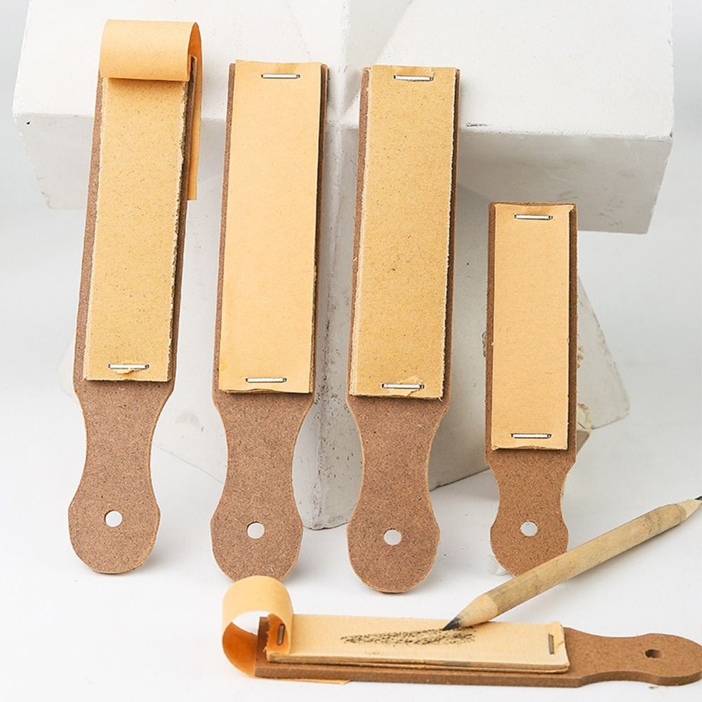 

2pcs/set Pencil Polishing Pencil Sandpaper Rub Brush Writing Sketch Sandpaper Board Drawing Sharpening Powder Paper School