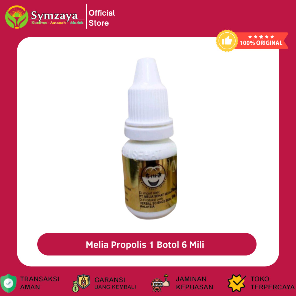 Melia Propolis Melia Propolis - Propolis Melia 6 Ml Mili Kemasan 1 Botol - Melia Propolis Asli Murah
