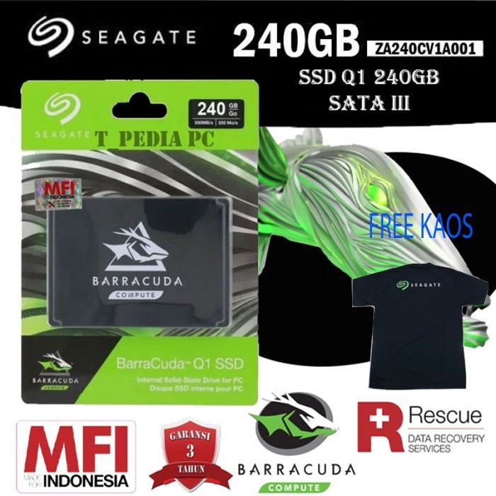 Seagate SSD Barracuda Q1 240GB MFI