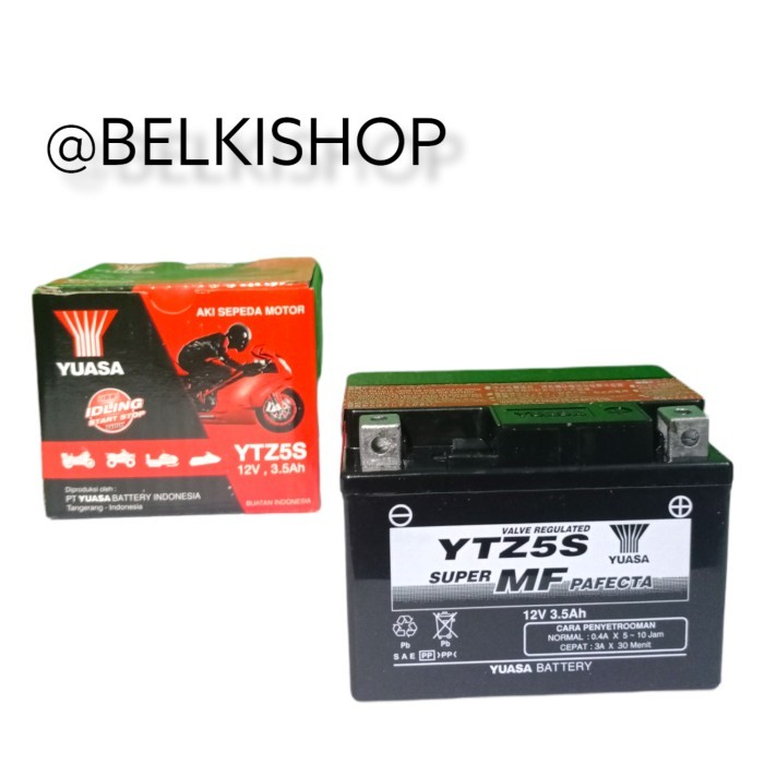 Aki Motor Yamaha Mio Soul, Mio J, Mio Soul GT YUASA YTZ5S Aki Kering