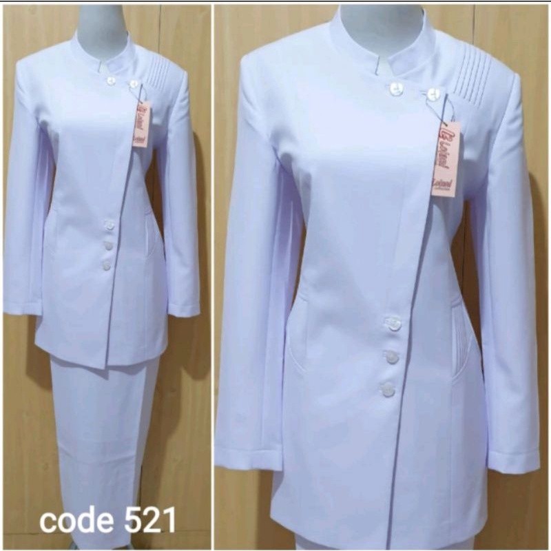 baju perawat / seragam perawat / baju putih perawat / seragam bidan / seragam putih bidan