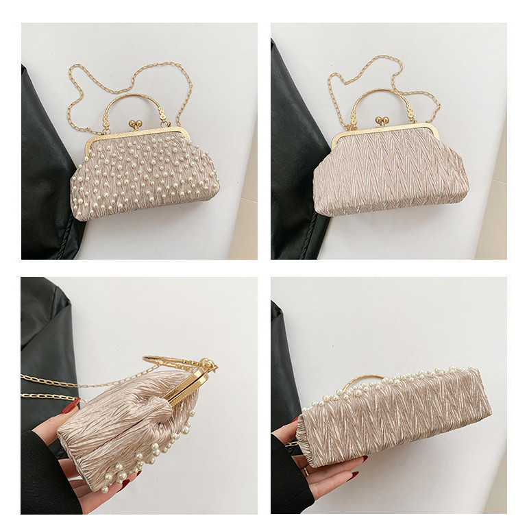 Tas Pesta Model Terbaru - Tas Pesta Mutiara - Party Bag Pearl - Tas Pesta Wanita Mutiara 937