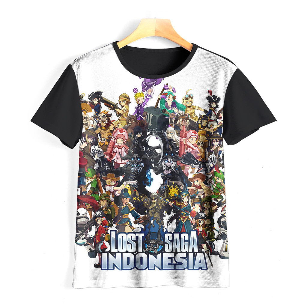 Kaos Lost Saga Keren dan Adem | Kaos Game Lost Saga Untuk Anak | 045LS001