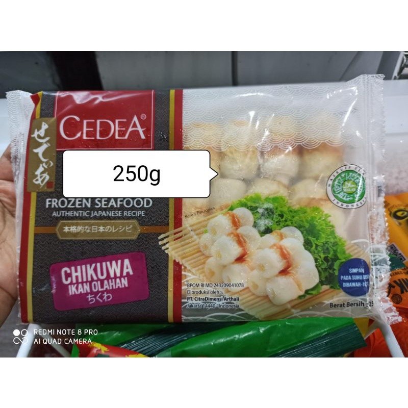 

(DERIFROZEN) FZ cedea chikuwa 250gr