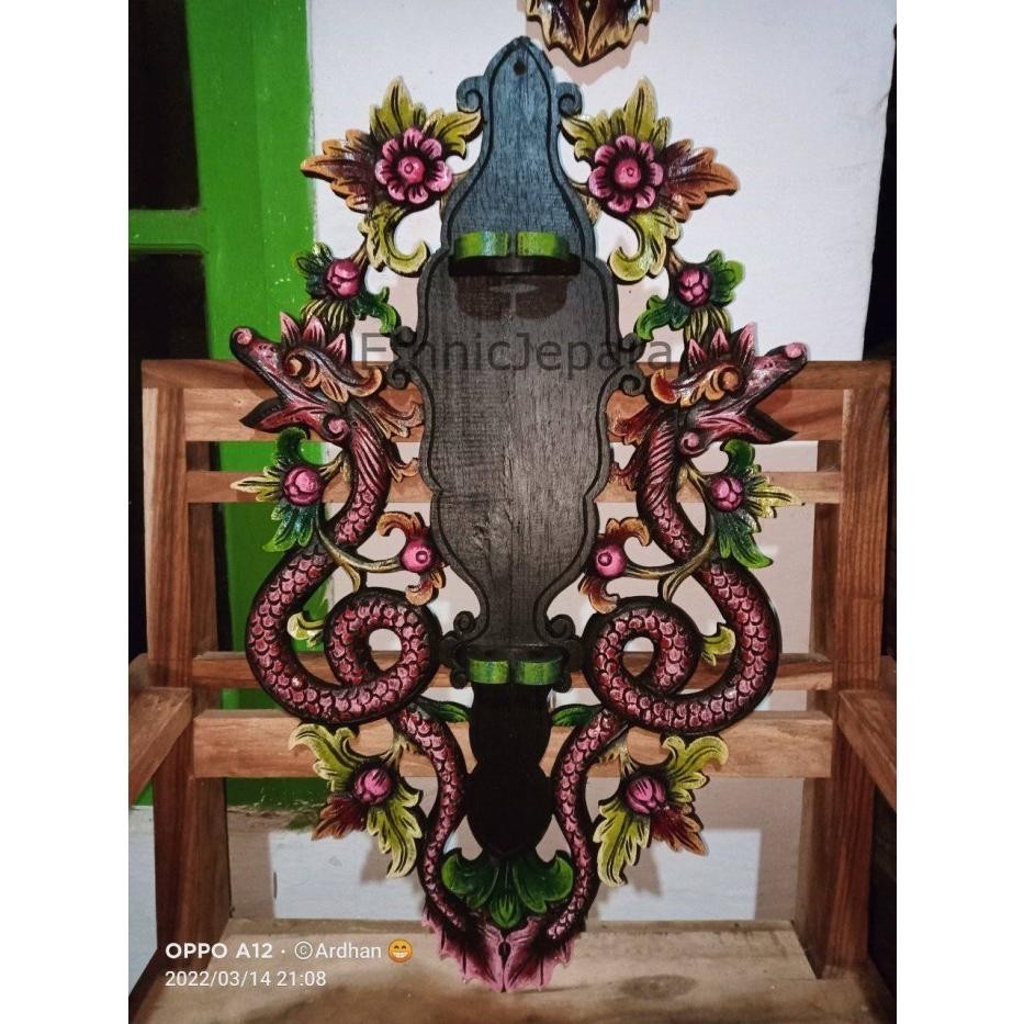 

blawong Pusaka isi 1 ukir nagaa mewah Kayu Jati Termurah Seindonesia EJ32423