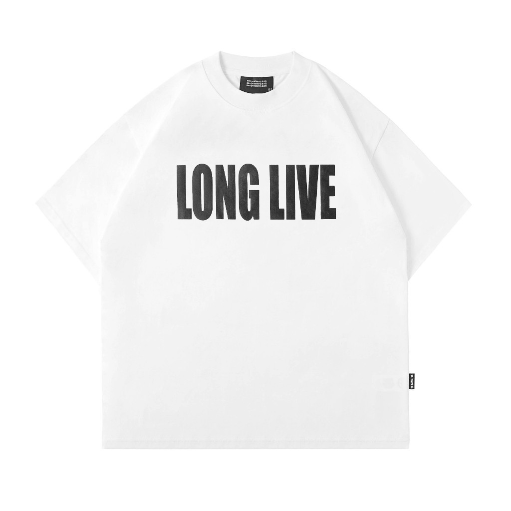 LONG LIVE.WHITE I TSHIRT I SORRYNOTSORRY.BI+CH I SNSB WORLDWIDE