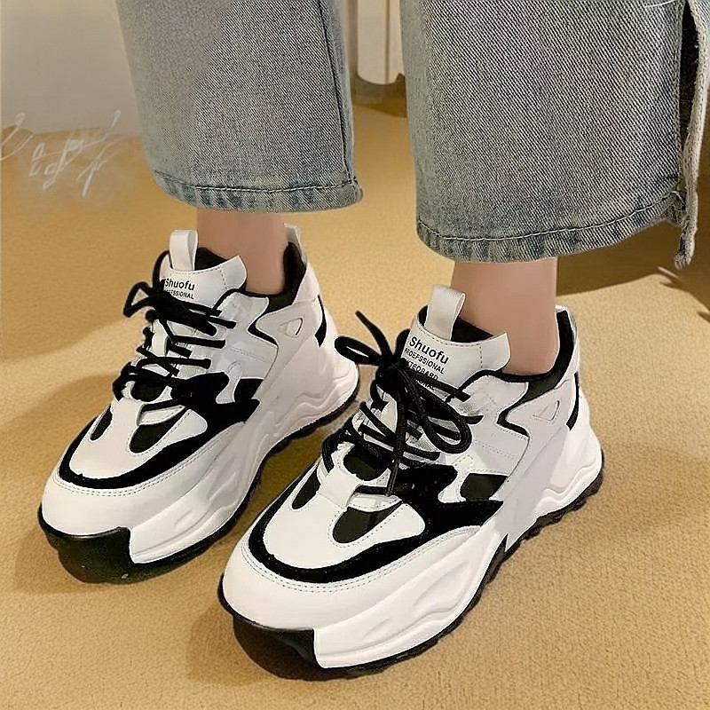 sepatu korea sneakers flat nevada putih "BEST SELLER" Sepatu Sneakers Wanita Casual SportTrendy Kore
