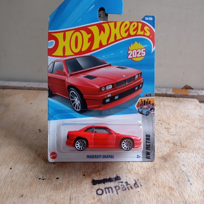 MAINAN hot wheels maserati shamal