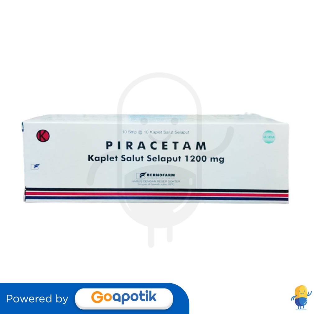 Piracetam Berno 1200 Mg Box 100 Kaplet