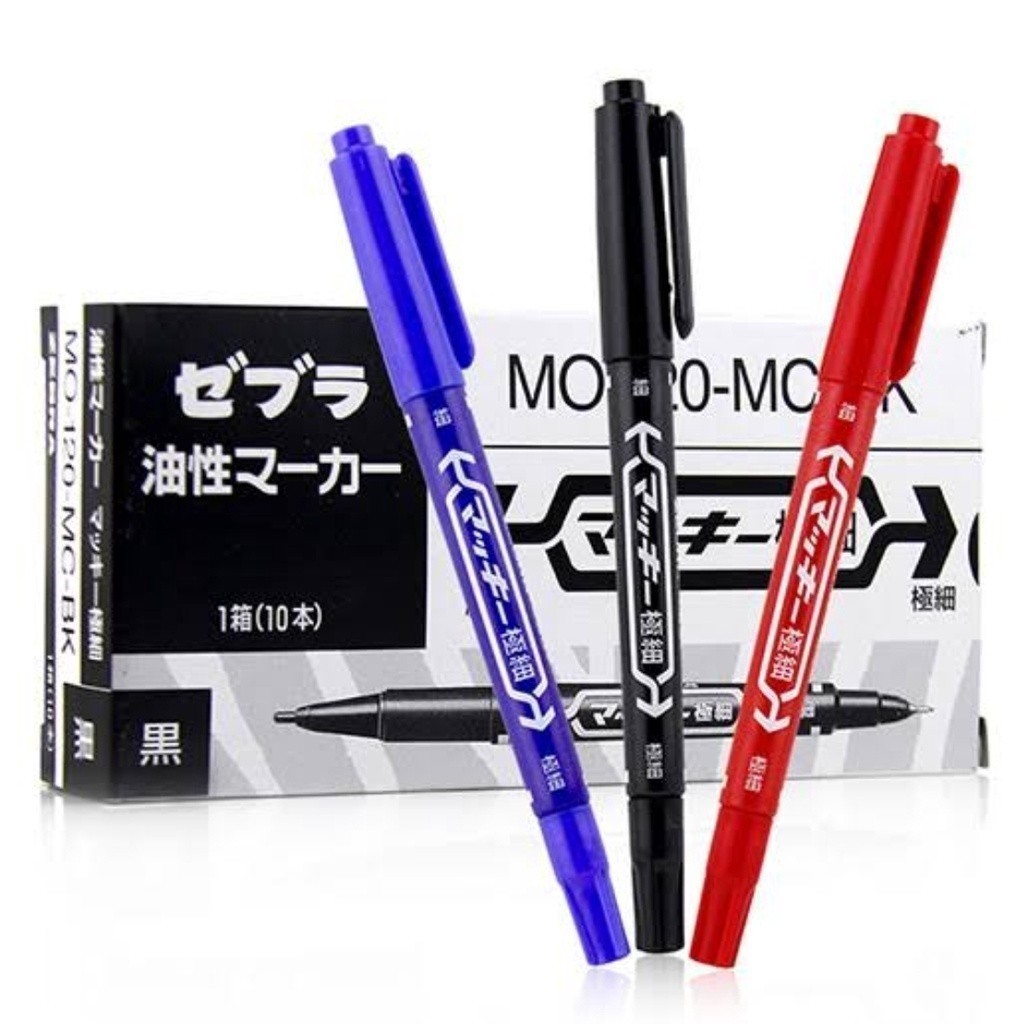 

Pulpen Spidol 2 in 1 Pena Marker Dua Fungsi Dual Tip 892